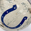 Johnny Unitas Baltimore Colts HOF Legends Multi Signed Vintage 1960's Helmet JSA