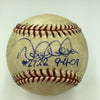 Derek Jeter Hit #2,722 Yankees All Time Leader Signed Game Used Baseball PSA DNA