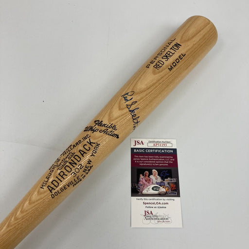 Red Skelton Signed Rawlings Personal Model Baseball Bat JSA COA Celebrity