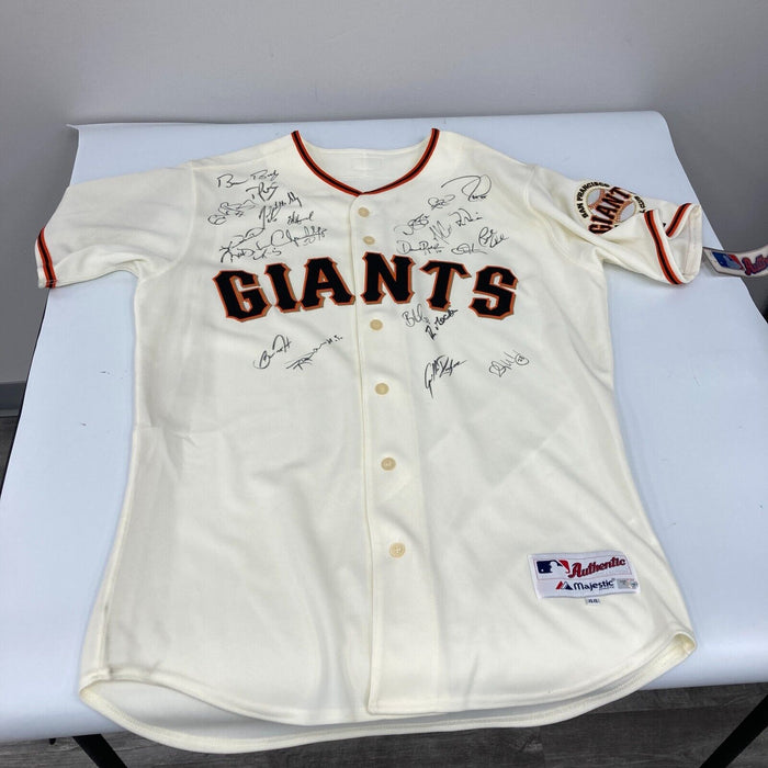 2008 San Francisco Giants Team Signed Game Model Jersey MLB Authentic