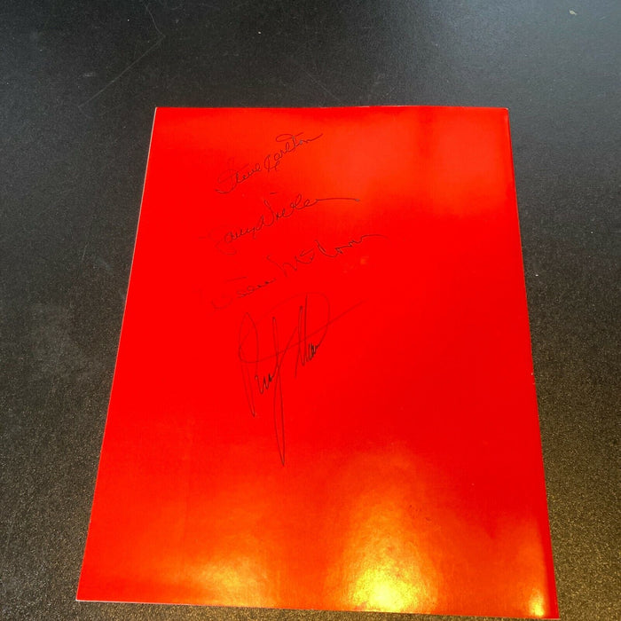 1971 All Star Game Multi Signed Program Warren Giles Joe Cronin Beckett COA