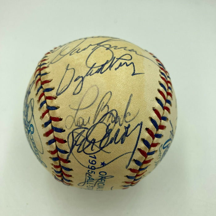1995 "Legends of the Game" All Star Classic Team Signed Baseball JSA COA