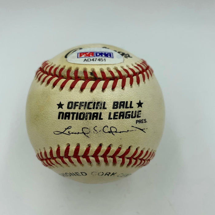 Rare SHANIA TWAIN Signed Autographed National League Baseball PSA DNA COA