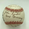 Willie Mays Josh Gibson Jr. Negro League Legends Signed Baseball JSA COA