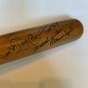 Willie Mays & Tom Seaver 1960's-1980's New York Mets Legends Signed Bat JSA COA