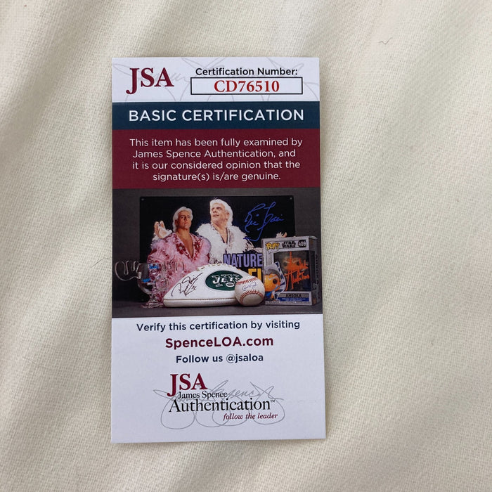 Bobby Thomson & Ralph Branca Signed New York Giants Mitchell & Ness Jersey JSA