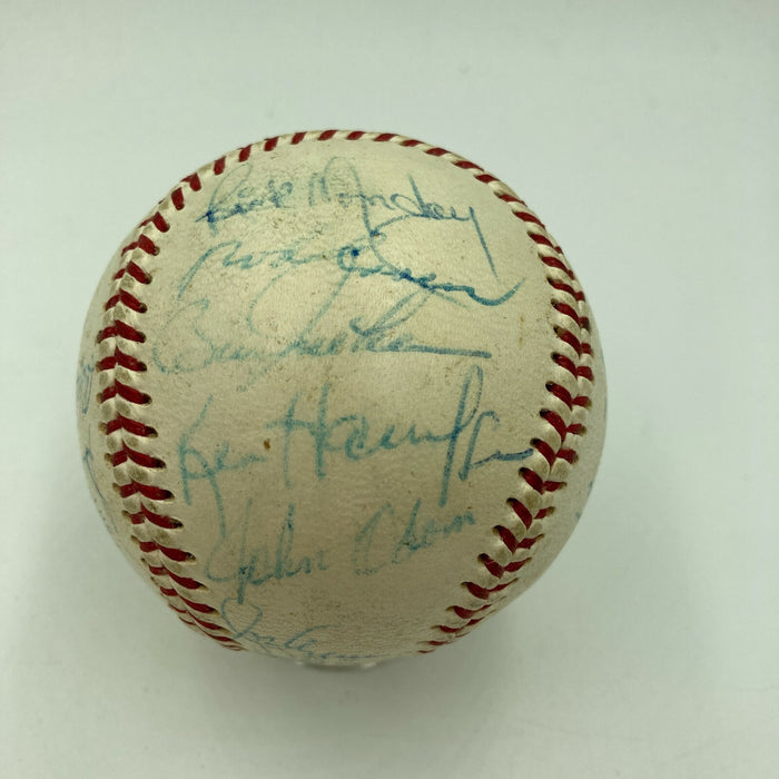 1968 All Star Game Team Signed Baseball With Carl Yastrzemski JSA COA