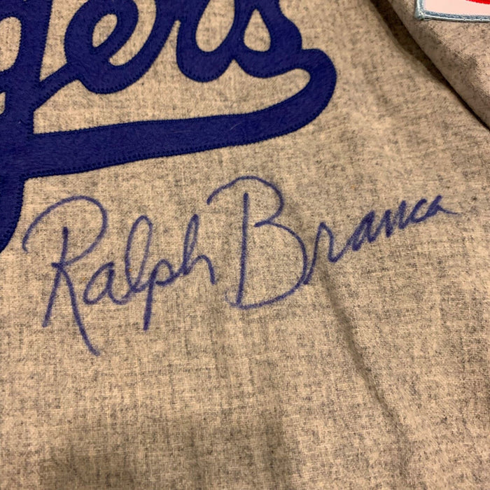Bobby Thomson Ralph Branca Shot Heard 'Round World Signed Giants Jersey Steiner