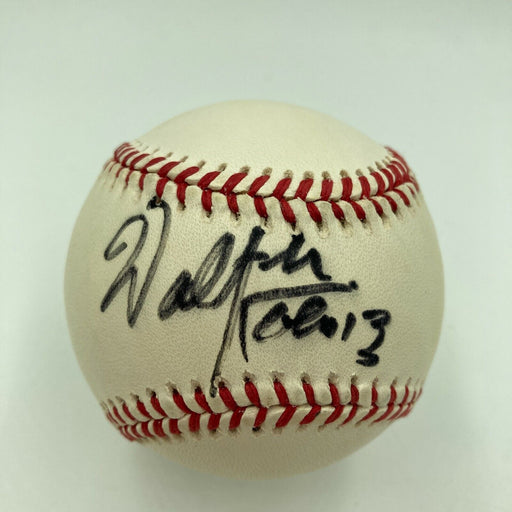 Walter Koenig Signed Autographed Major League Baseball With JSA COA