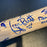 Stunning Hall Of Fame Multi Signed Bat With Inscriptions 40+ Signatures JSA COA