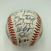 Beautiful 1990 Cincinnati Reds World Series Champs Team Signed Baseball JSA COA