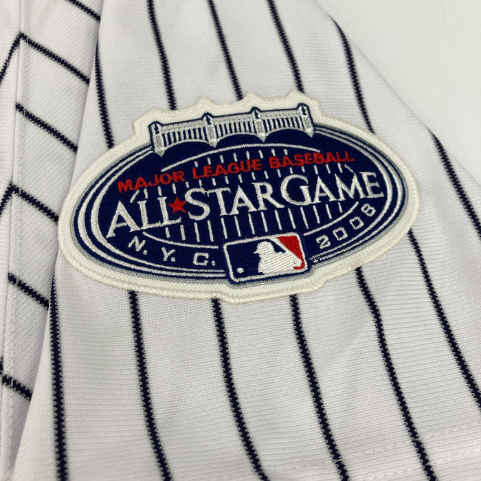 Ivan Rodriguez Signed Authentic 2008 New York Yankees Jersey JSA Sticker