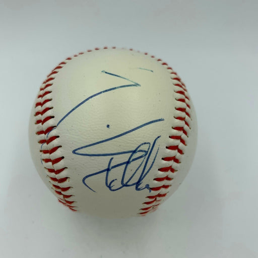 Sylvester Stallone Single Signed Autographed Baseball Rocky Balboa JSA COA RARE