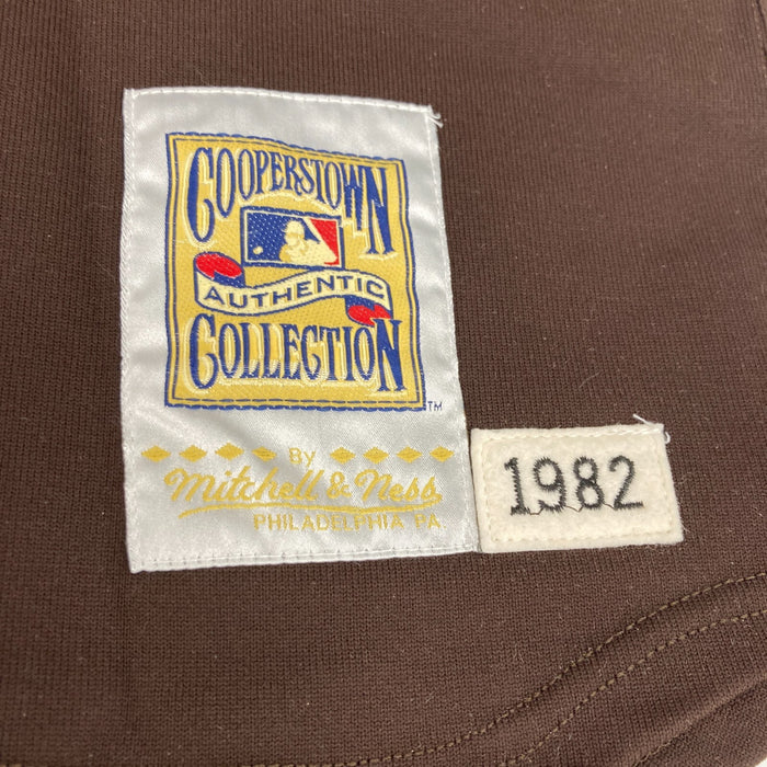 Tony Gwynn Signed Mitchell & Ness San Diego Padres Jersey Upper Deck UDA COA