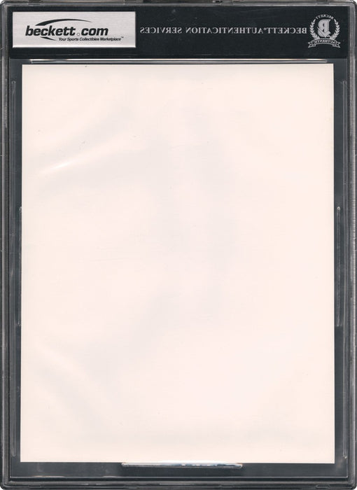 George Sisler Signed 8x10 Photo Beckett Graded 10 GEM MINT Auto