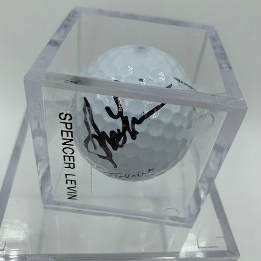 Spencer Levin  Signed Autographed Golf Ball PGA With JSA COA