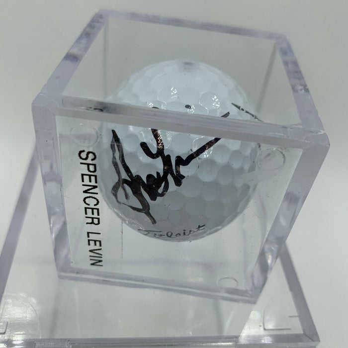 Spencer Levin  Signed Autographed Golf Ball PGA With JSA COA