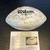 1979 Green Bay Packers Team Signed Wilson NFL Game Football Bart Starr JSA COA