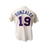 Juan Gonzalez Signed 1990's Texas Rangers Game Model Jersey With JSA COA