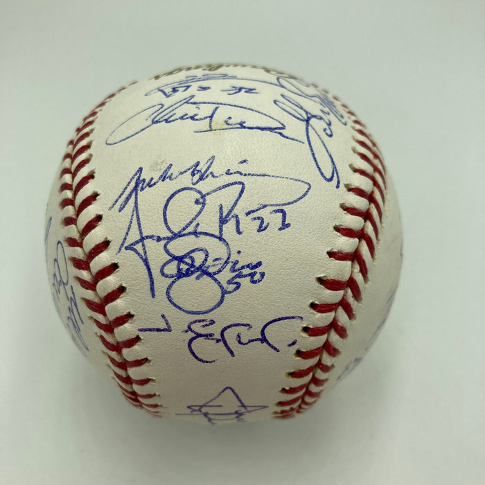 Stunning 2006 St. Louis Cardinals World Series Champs Team Signed Baseball PSA