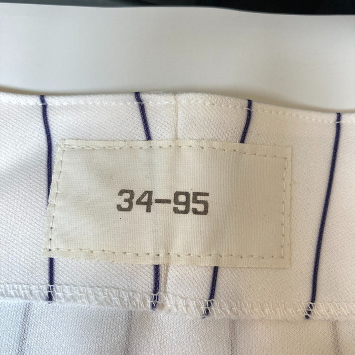 Kirby Puckett Signed 1995 Minnesota Twins Game Issued Jersey JSA COA