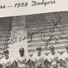 1959 Los Angeles Dodgers World Series Champs Team Signed Yearbook Koufax JSA