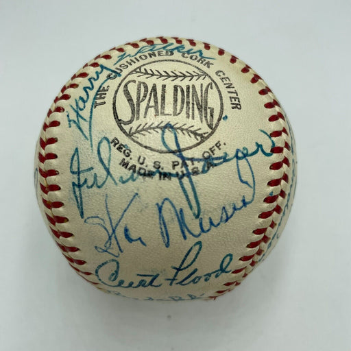 Beautiful 1961 St. Louis Cardinals Team Signed Baseball PSA DNA COA