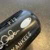 Beautiful Derek Jeter 3,000th Hit 7-9-11 Signed Inscribed Baseball Bat Steiner