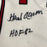 Hank Aaron "Hall Of Fame 1982" Signed Authentic Milwaukee Braves Jersey JSA COA
