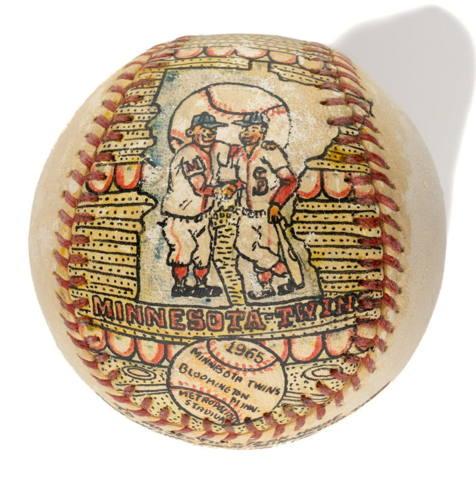 Beautiful Harmon Killebrew Hand Painted George Sosnak Folk Art Signed Baseball