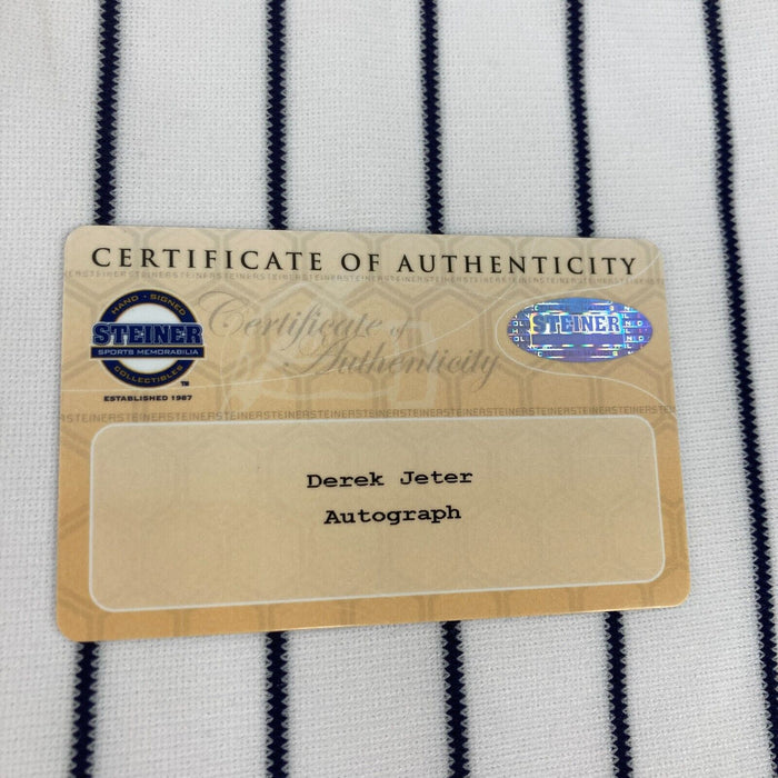 Derek Jeter Signed 2006 New York Yankees Game Used Jersey PSA, BAS & Steiner COA