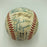 1977 New York Yankees World Series Champs Team Signed Baseball JSA COA
