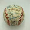 1977 New York Yankees World Series Champs Team Signed Baseball JSA COA