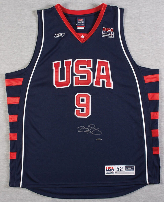 Lebron James Signed Authentic 2004 Team USA Olympics Jersey UDA & PSA DNA COA