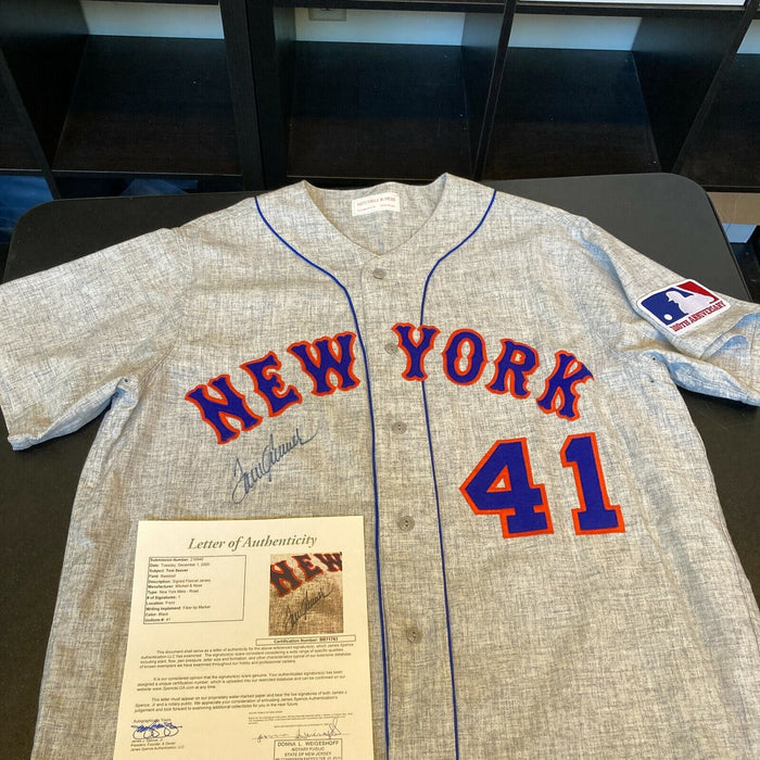 Tom Seaver Signed Authentic 1969 New York Mets Mitchell & Ness Jersey JSA COA