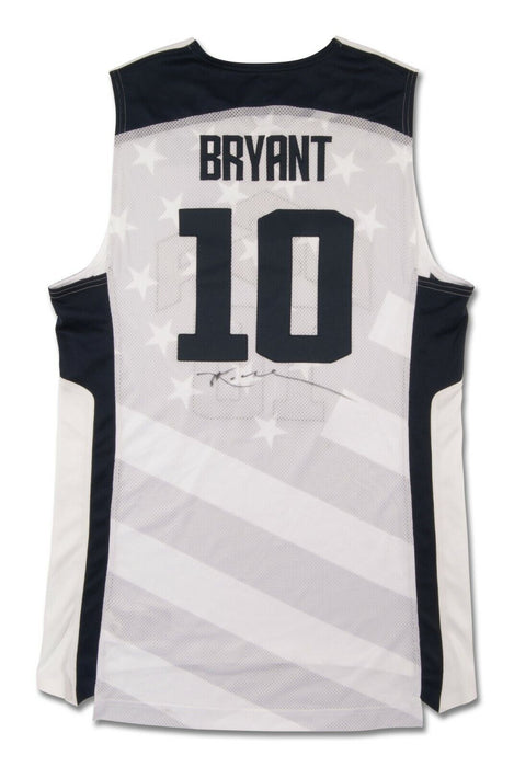 Kobe Bryant Signed 2012 Team USA Game Issued Olympics Jersey Beckett COA