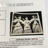 Mickey Mantle Joe Dimaggio Ted Williams Signed 8x10 Photo JSA COA Bold Mint Auto