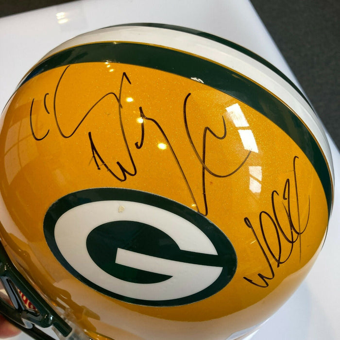 Rap legend Lil Wayne Signed Green Bay Packers Full Size Helmet With JSA COA