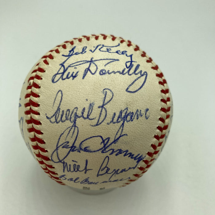 1944 St. Louis Cardinals World Series Champs Team Signed Baseball Beckett COA