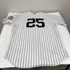 New York Yankees World Series Grand Slams Signed Jersey 5 Sigs Yogi Berra JSA