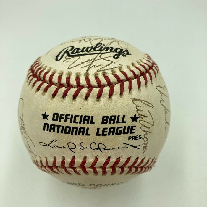 1980's Philadelphia Phillies Team Signed Official National League Baseball