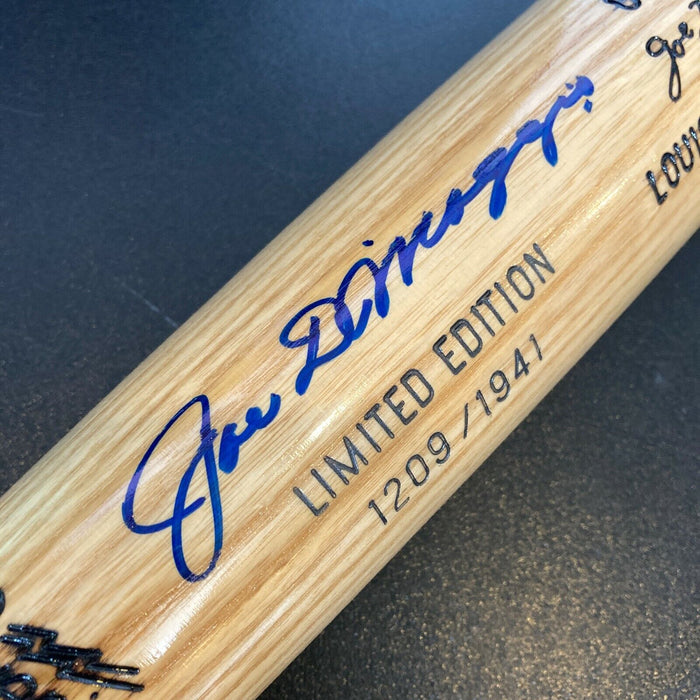 Beautiful Joe Dimaggio Signed Game Model Baseball Bat JSA Graded MINT 9