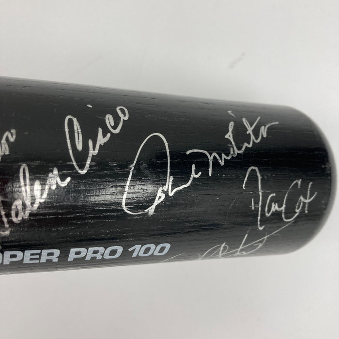 1993 Toronto Blue Jays World Series Champs Team Signed Baseball Bat JSA COA