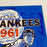 1961 World Champion New York Yankees Team Signed Yearbook w/ Mickey Mantle JSA