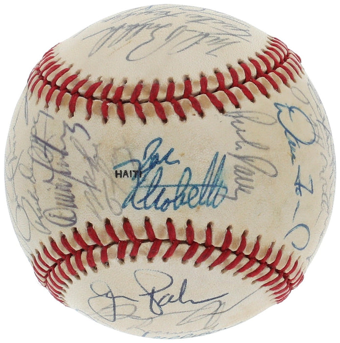 1983 Baltimore Orioles World Series Champs Team Signed W.S. Baseball JSA COA