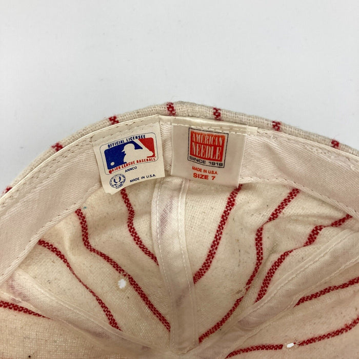 Pete Rose Signed Authentic Cincinnati Reds Baseball Hat JSA COA