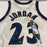 Michael Jordan Signed Washington Wizards Game Jersey Original Art UDA Upper Deck