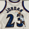 Michael Jordan Signed Washington Wizards Game Jersey Original Art UDA Upper Deck