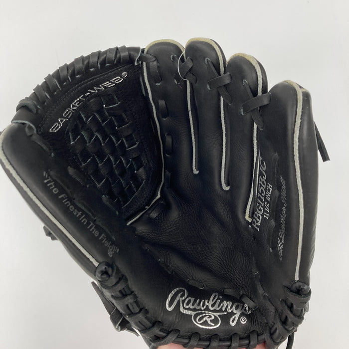 Nolan Ryan Signed Heavily Inscribed STATS Baseball Glove PSA DNA Certified