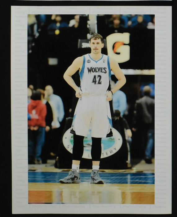 Kevin Love Final Game Minnesota Timberwolves Game Used Jersey Photomatched  COA